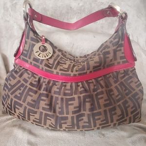 Authentic Fendi Zucca handbag